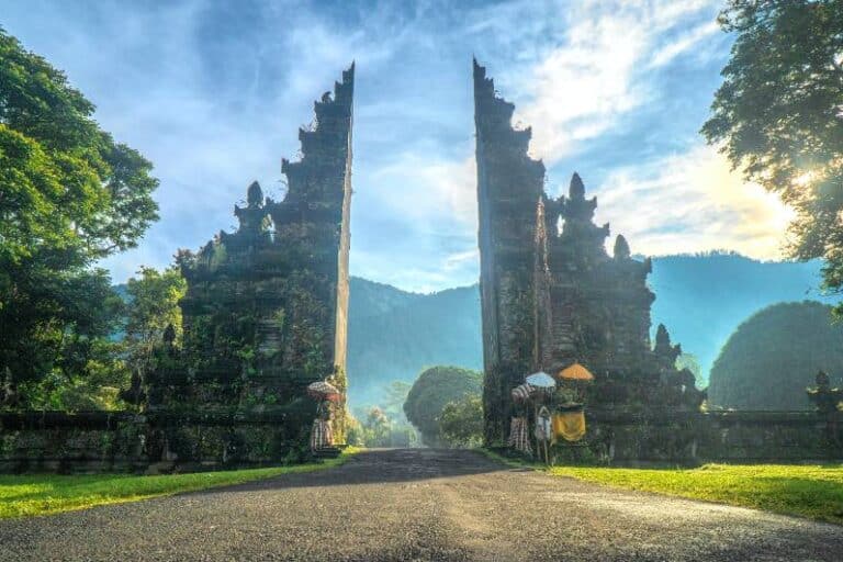 туристическая деревня Бали