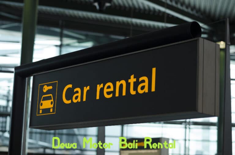 sewa mobil di bali tanpa SIM
